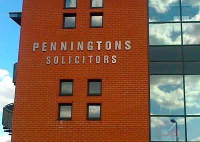 Flat Cut Lettering